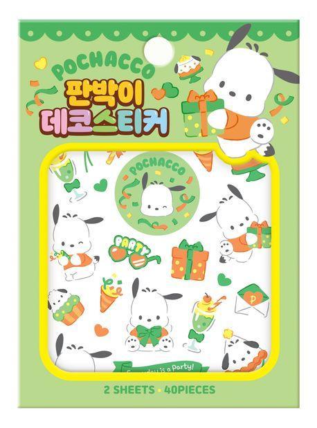 산리오 캐릭터즈 포차코 판박이 데코스티커