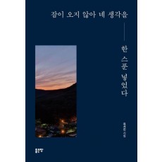 잠이 오지 않아 네 생각을 한 스푼 넣었다
