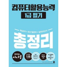 2025 시나공 컴퓨터활용능력 1급 필기 총정리