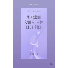 빗방울에 맞아도 우는 때가 있다