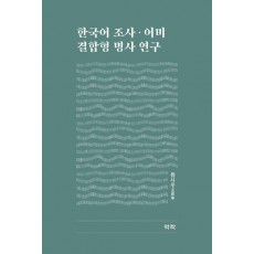 한국어 조사 어미 결합형 명사 연구